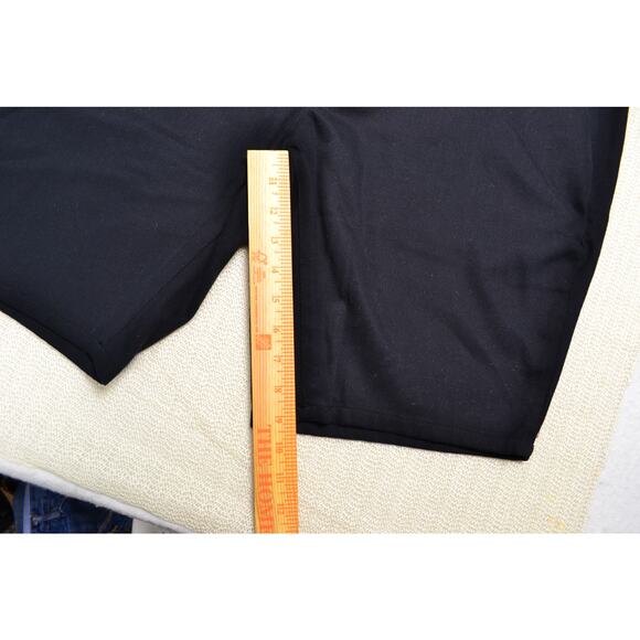 Kenneth Cole Awearness Men's Black Flat Front Tailored Shorts Performance 42 - Picture 8 of 9